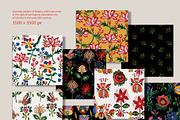 Decorative Ukrainian Flowers, a Decorative Illustration by Design X0 (Thumbnail 5 of 15)