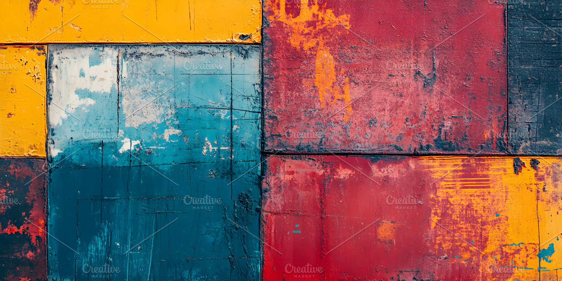Abstract colorful painted metal surface, a Background Photo by Photostock