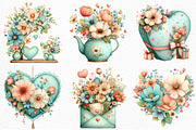 Whimsical Mother's Day Clipart, an Illustration by Craft Nest (Thumbnail 4 of 11)