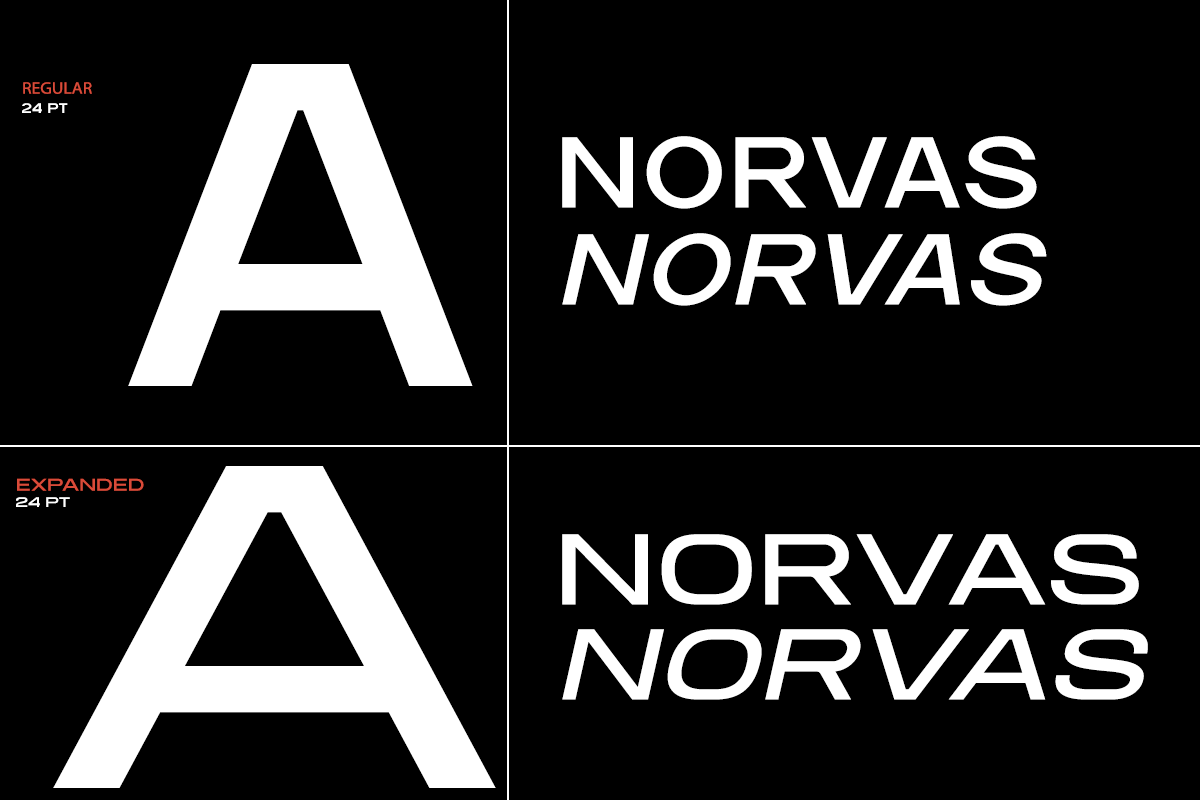 Extended Sans Serif - Norvas, a Sans Serif Font by Say Studio (Photo 11 of 11)