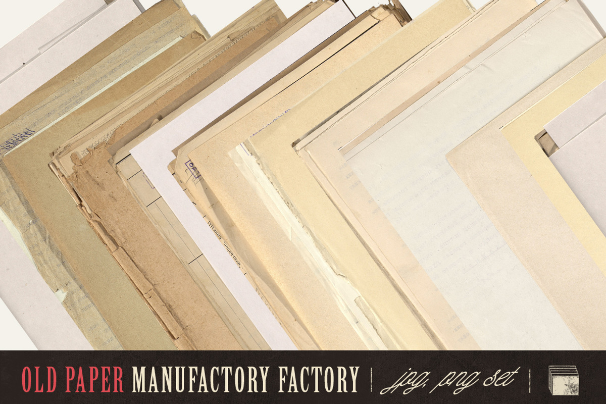 Paper textures, a Texture Graphic by Retro Machine (Photo 4 of 8)