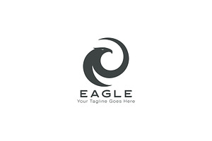 Minimal Eagle Logo Design, a Branding & Logo Template by YUDesignStore