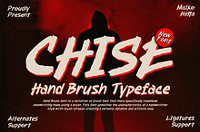 Chise - Hand Brush Typeface