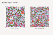 Elegant Floral Patterns: Botanical, a Pattern Graphic by likorbut (Thumbnail 14 of 21)