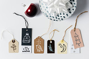 Winter Doodles set, an Object Illustration by Ekaterina Goncharova (Thumbnail 5 of 7)