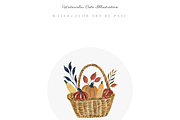 Thanksgiving Food Clipart Bundle, an Illustration by Pati Paints (Thumbnail 9 of 13)