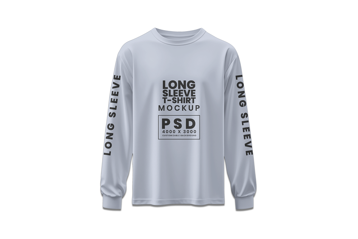 Premium Long Sleeve Mockup, an Apparel Mockup by DigitAuras (Photo 3 of 3)