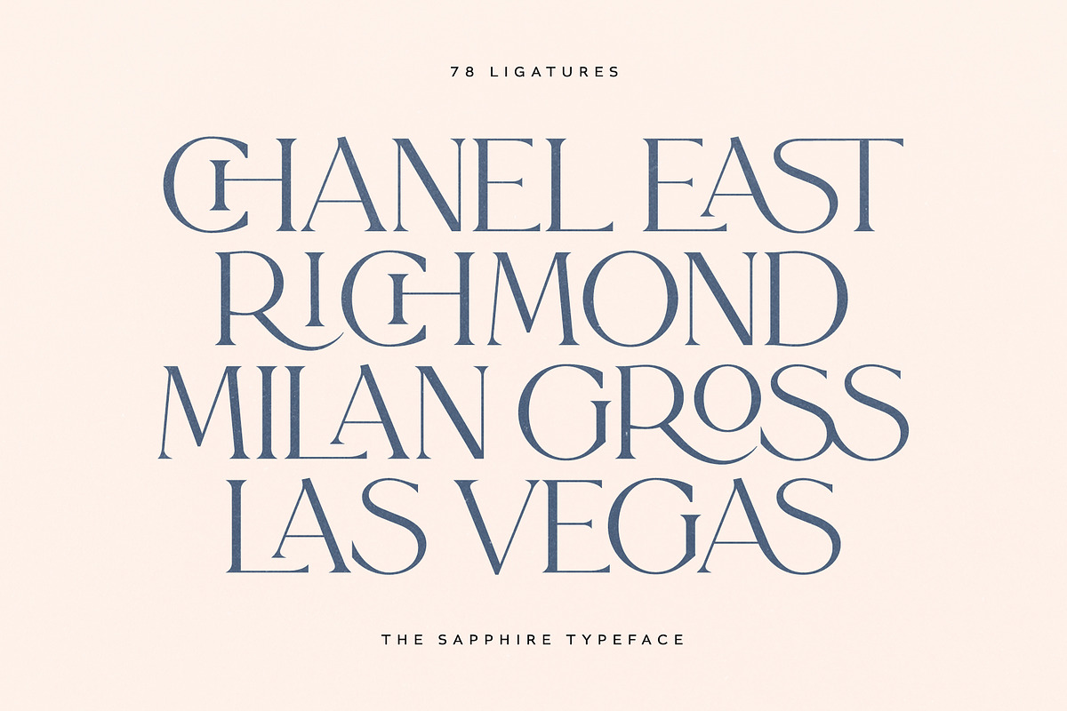 The Sapphire - A Calligraphic Serif, a Serif Font by Ivan Rosenberg (Photo 9 of 19)
