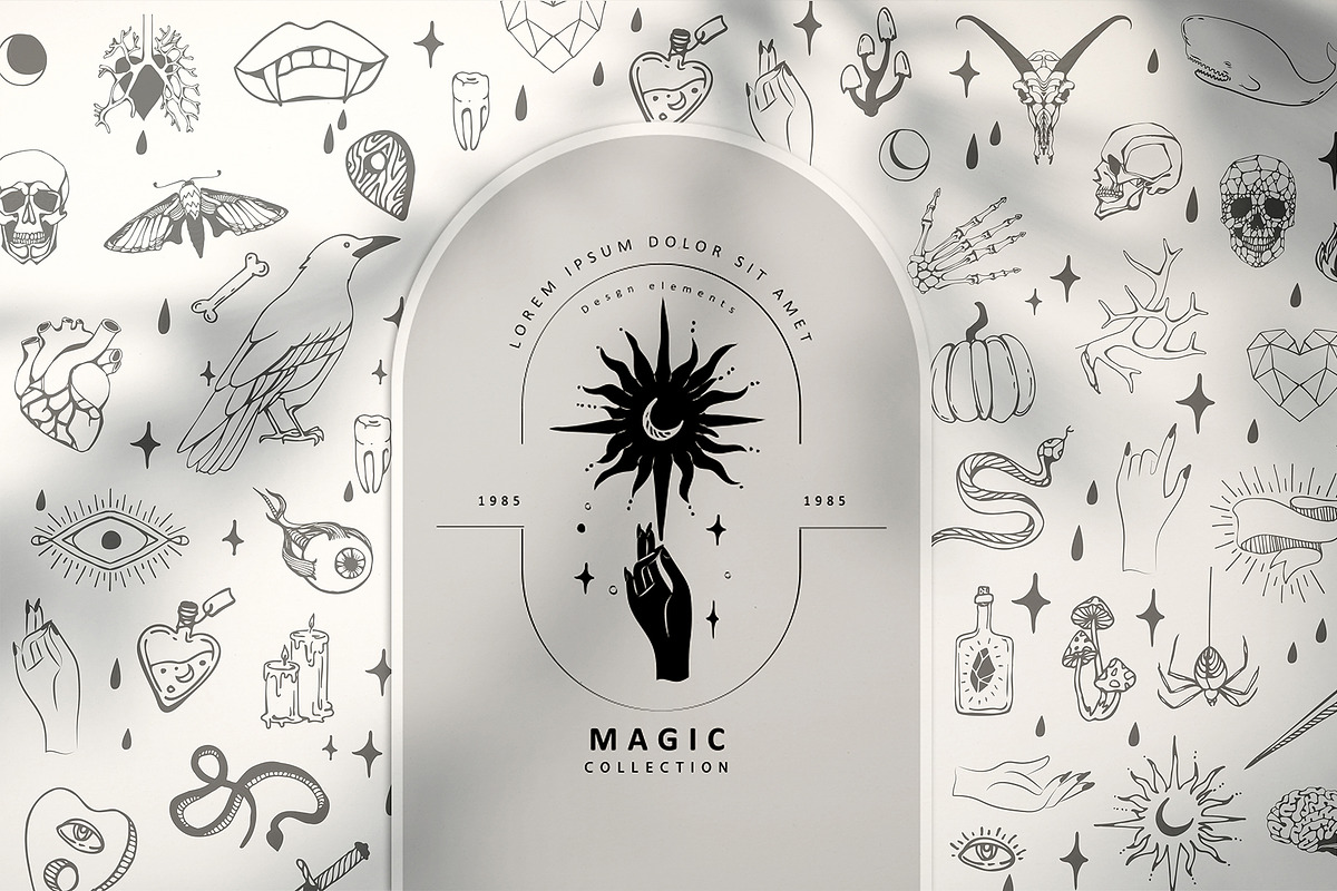 Magic collection, an Illustration by Merfin (Photo 1 of 5)