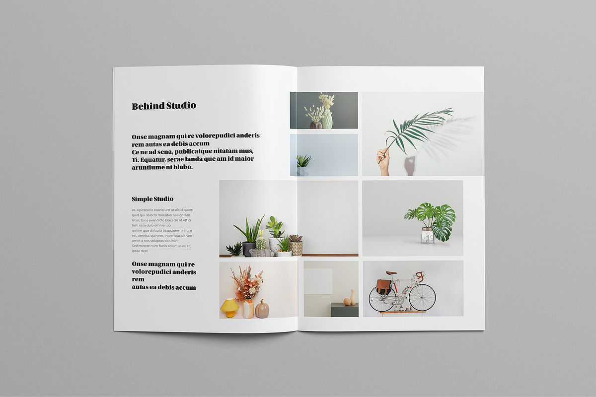 Portfolio Template | Canva & Word, a Brochure Template by HiveArts (Photo 8 of 9)