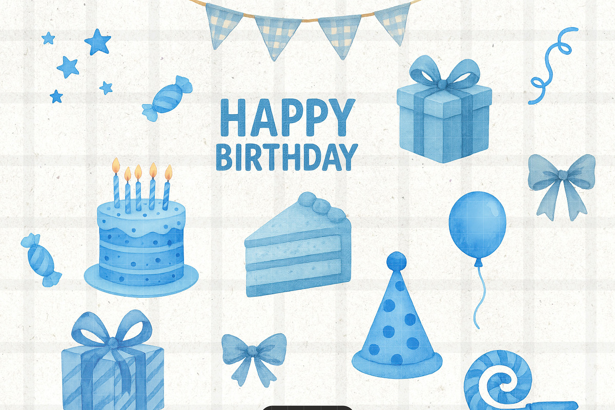 Goose Birthday - Cute PNG Clipart, an Animal Illustration by PaintPixelCo (Photo 4 of 10)