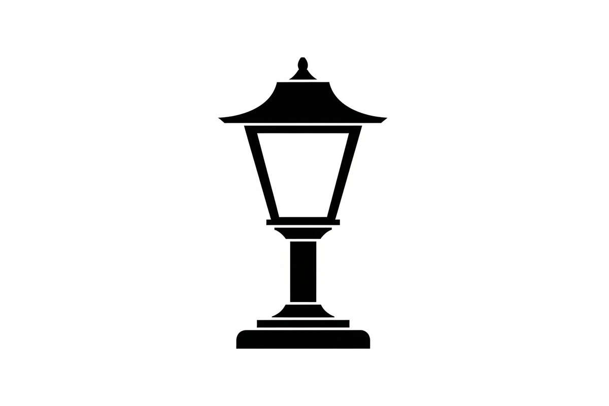 Vintage Street Lantern Silhouette Bu, an Illustration by hafijul (Photo 15 of 51)