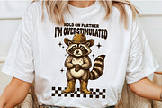 Funny Raccoon PNG Sublimation Bundle, an Object Illustration by Sublimation Artist (Thumbnail 17 of 23)