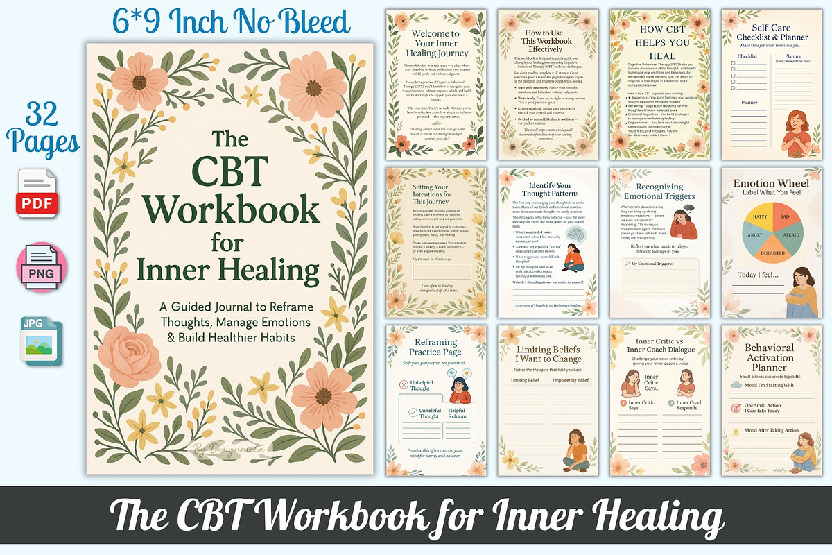 The CBT Workbook for Inner Healing preview 3