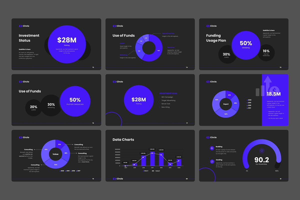 Circlo- Animated Presentation Bundle, a Presentation Template by MNML Agency (Photo 47 of 63)