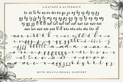 Butterfly Winter - Handwritten Font, a Script Font by StringLabs (Thumbnail 9 of 10)