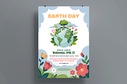 World Earth Day Flyer Template, a Flyer Template by MightyDesign (Thumbnail 1 of 8)