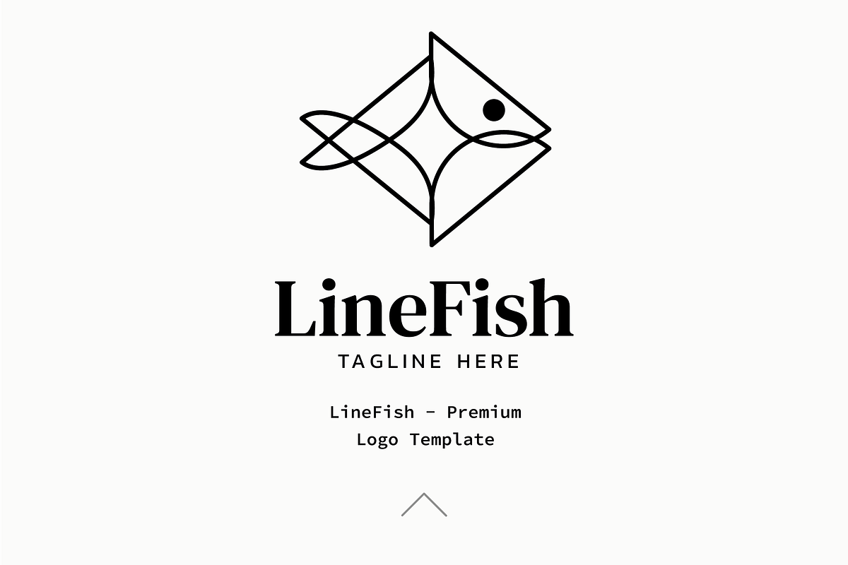 Line Fish - Premium Logo Template, a Branding & Logo Template by Minimalist Logos (Photo 1 of 7)
