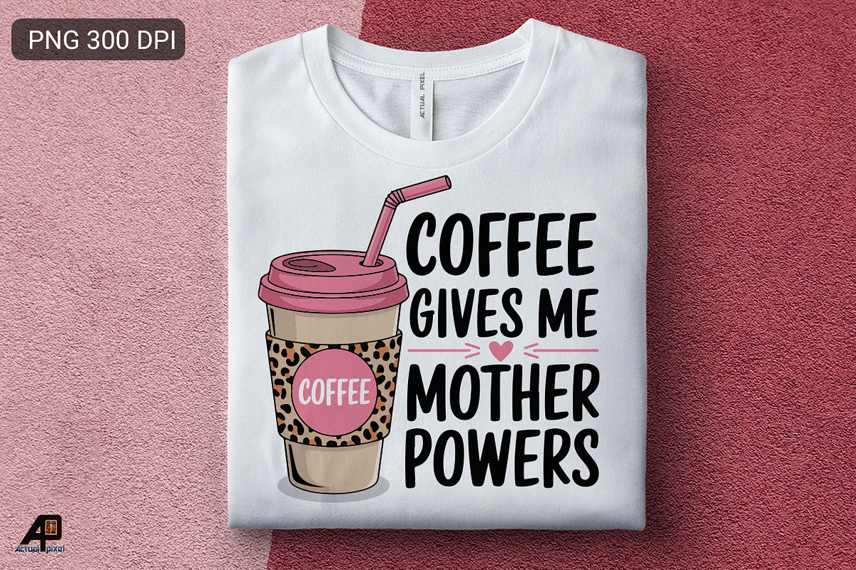 Mom Coffee SVG Sublimation Bundle, an Illustration by Actual Pixel (Photo 10 of 15)