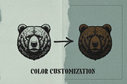 Wild Things - Animal Heads, an Animal Illustration by elliazidi.designs (Thumbnail 3 of 5)