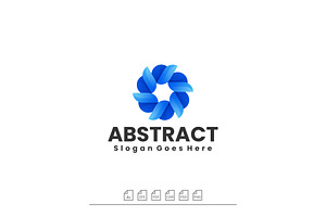 Logo abstract Gradient Colorful, a Branding & Logo Template by ARIF22GANTENG