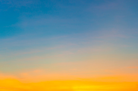 Sky with sunset colorful clouds, a Nature Photo by Vapi