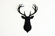 Deer Head Silhouette Vector Bundle,, an Illustration by Amazin_art (Thumbnail 13 of 19)