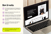 Minimal Wix Sales Page Template, a Wix Template by Template Twist Shop (Thumbnail 5 of 10)