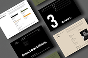 Brand Guidelines, a Brochure Template by Occy Design (Thumbnail 1 of 10)