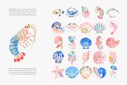 Preppy coastal clipart set, a Decorative Illustration by Patishop Art (Thumbnail 10 of 15)