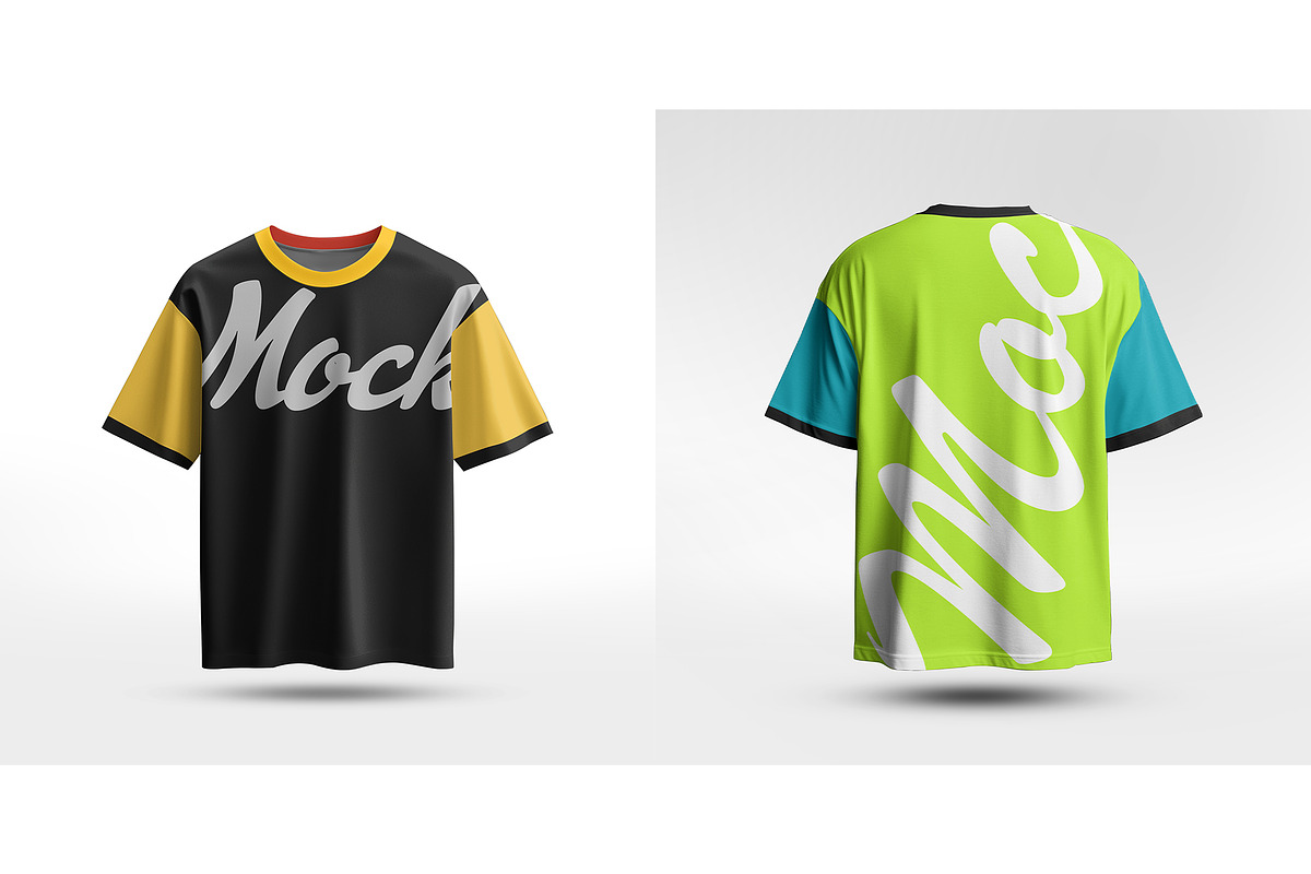Drop Shoulder T-Shirt Mockup Set, a Mockup by Northfrom (Photo 5 of 7)