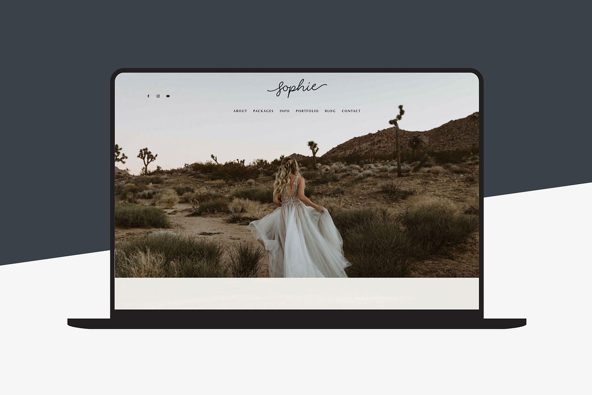 Squarespace 7.1 Template: Sophie, a Squarespace Template by Big Cat Creative (Photo 1 of 4)