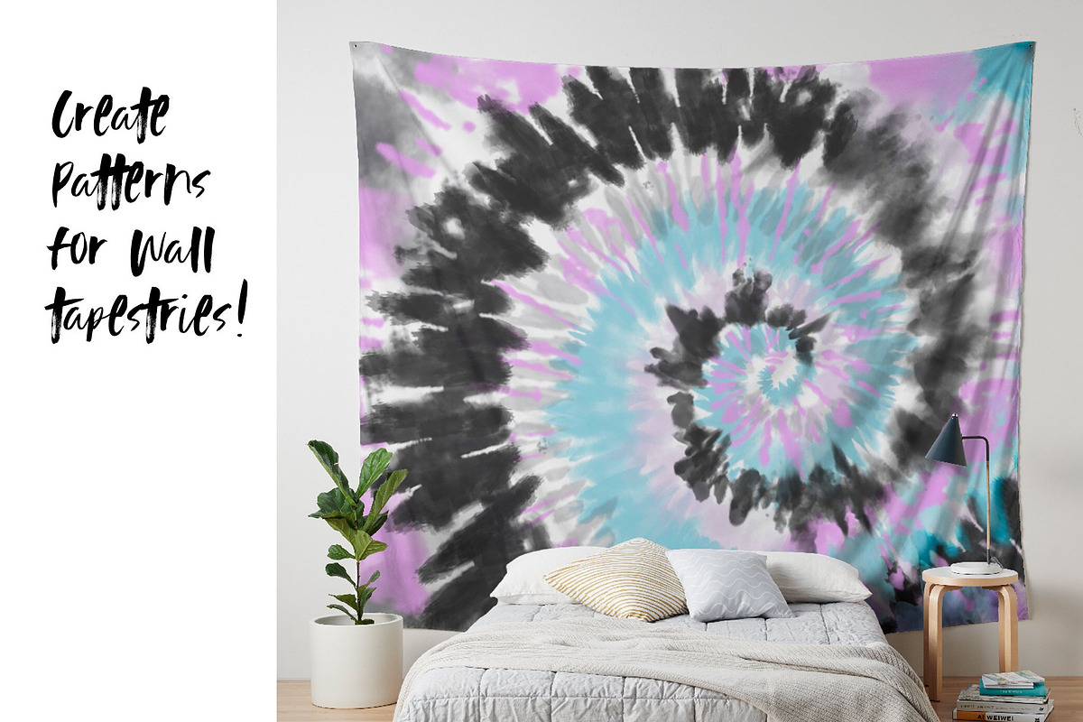 Sale: Pastel Tie-Dye Seamless Bundle, a Pattern Graphic by The Gypsy Goddess (Photo 33 of 48)