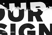 Torn Paper Poster Photo Effect, a Product Mockup by Custom Scene (Thumbnail 9 of 10)