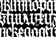 Gothic vector letters, an Object Graphic by GeekClick (Thumbnail 6 of 8)