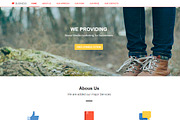8 Bootstrap One-Page templates, a Websites & App Template by Bootstraptor (Thumbnail 7 of 10)