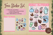 Coffe Time - Lineart Set, a Food Illustration by shielscreations (Thumbnail 4 of 4)