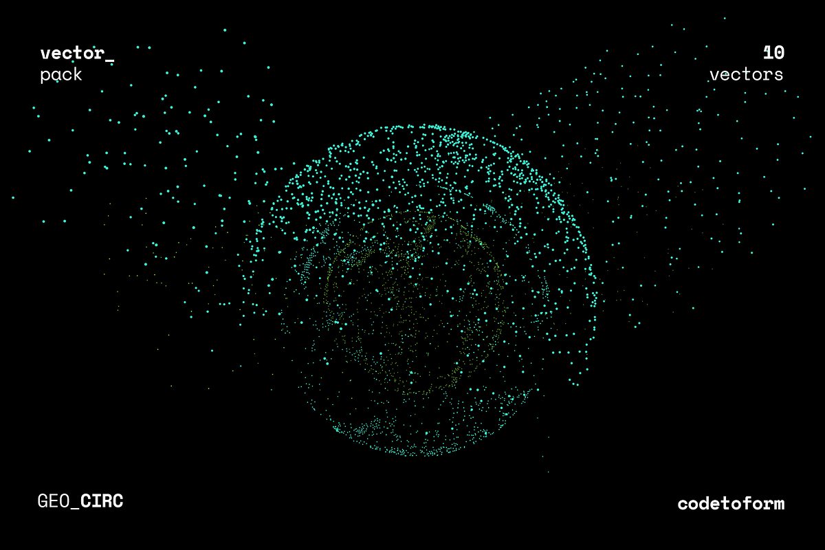 GEO_CIRC Vector Pack, a Background Graphic by codetoform (Photo 11 of 14)