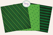 Green Denim Scrapbook Papers, a Pattern Graphic by Lavender Mint Graphics (Thumbnail 3 of 5)