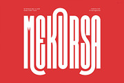 Mekursa Modern Ligature Sans Serif, a Sans Serif Font by Perfectype (Thumbnail 1 of 6)