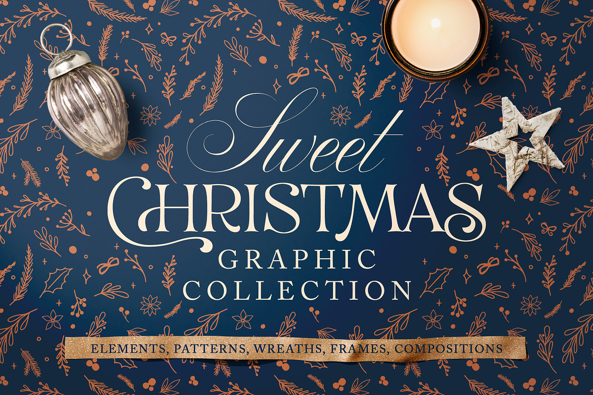 Sweet Christmas Collection, a Decorative Illustration by Deveze Art & Co (Photo 1 of 9)