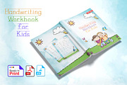 Handwriting Workbook for Kids, a Stationery Template by Graphic Template (Thumbnail 3 of 3)