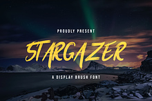 Stargaze - Creative Brush Font