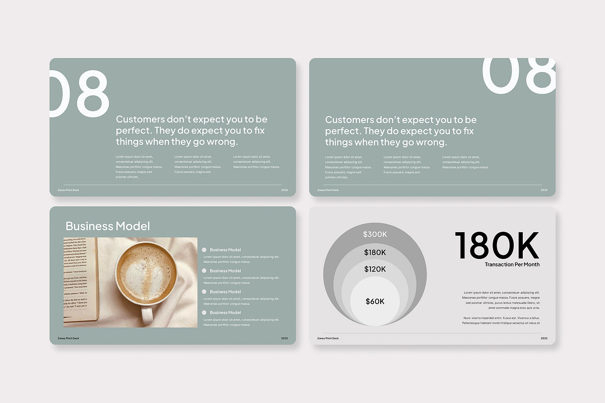 Zones Pitch Deck PowerPoint Template, a Presentation Template by Premast (Photo 3 of 4)