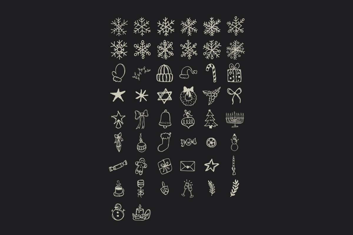 Hand Drawn Holiday Illustrations, a Seasonal Illustration by Britt Fabello (Photo 3 of 3)