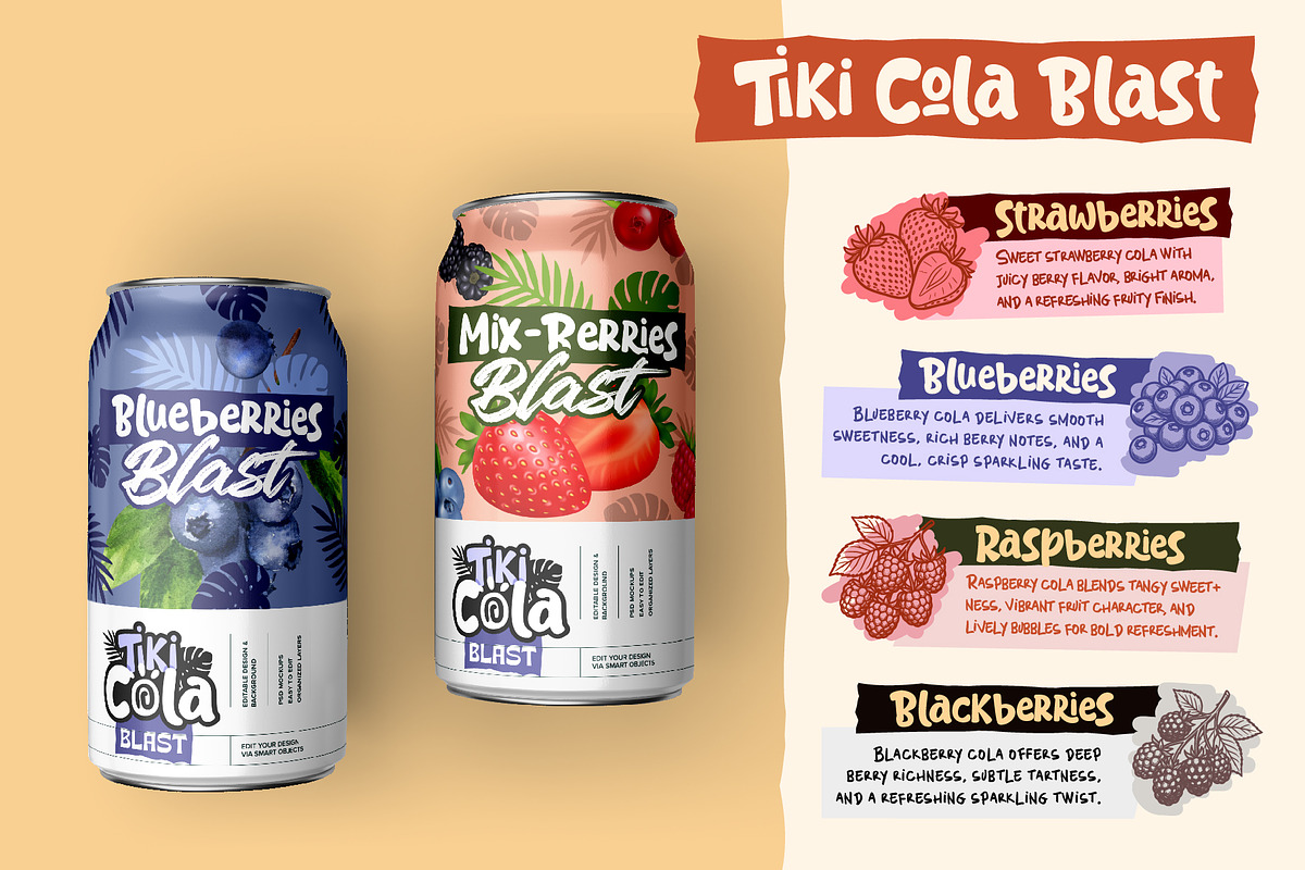 Tiki Bongo - Tropical Display Font, a Handwritten Font by Inviline.co (Photo 9 of 13)