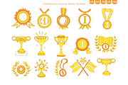 Trophy & Awards Vector Set, an Object Illustration by Ilia Design (Thumbnail 3 of 8)