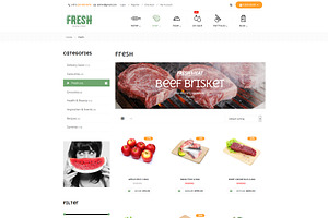 Pts Fresh -Food & Restaurant Theme