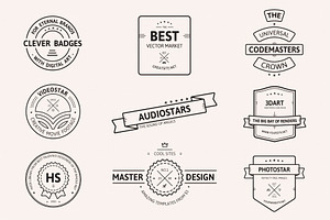 Clean and Clever Insignias - Badges