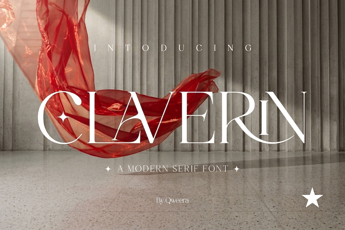 Luxury Aesthetic Branding Claverin, a Serif Font by Design House (Photo 1 of 3)